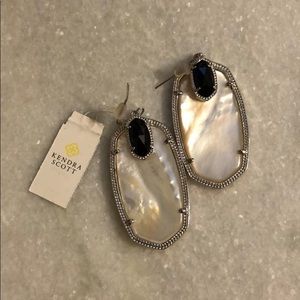 Kendra Scott Black and White Earrings (Relisted)